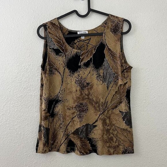 90s brown leaf going out top - Picture 3 of 8